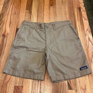 Patagonia Men's Khaki Flat Front Shorts